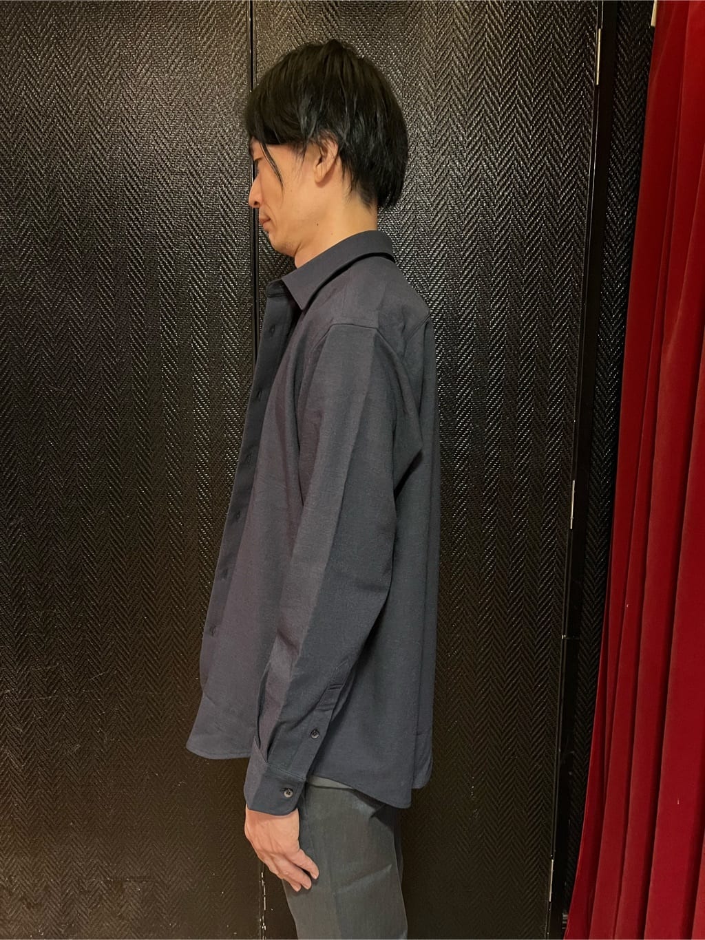  matsuさんの「TAKEO KIKUCHI｜【全7サイズ&times;8色展開！】トップマルチヘリンボン パンツ」を使ったコーディネート