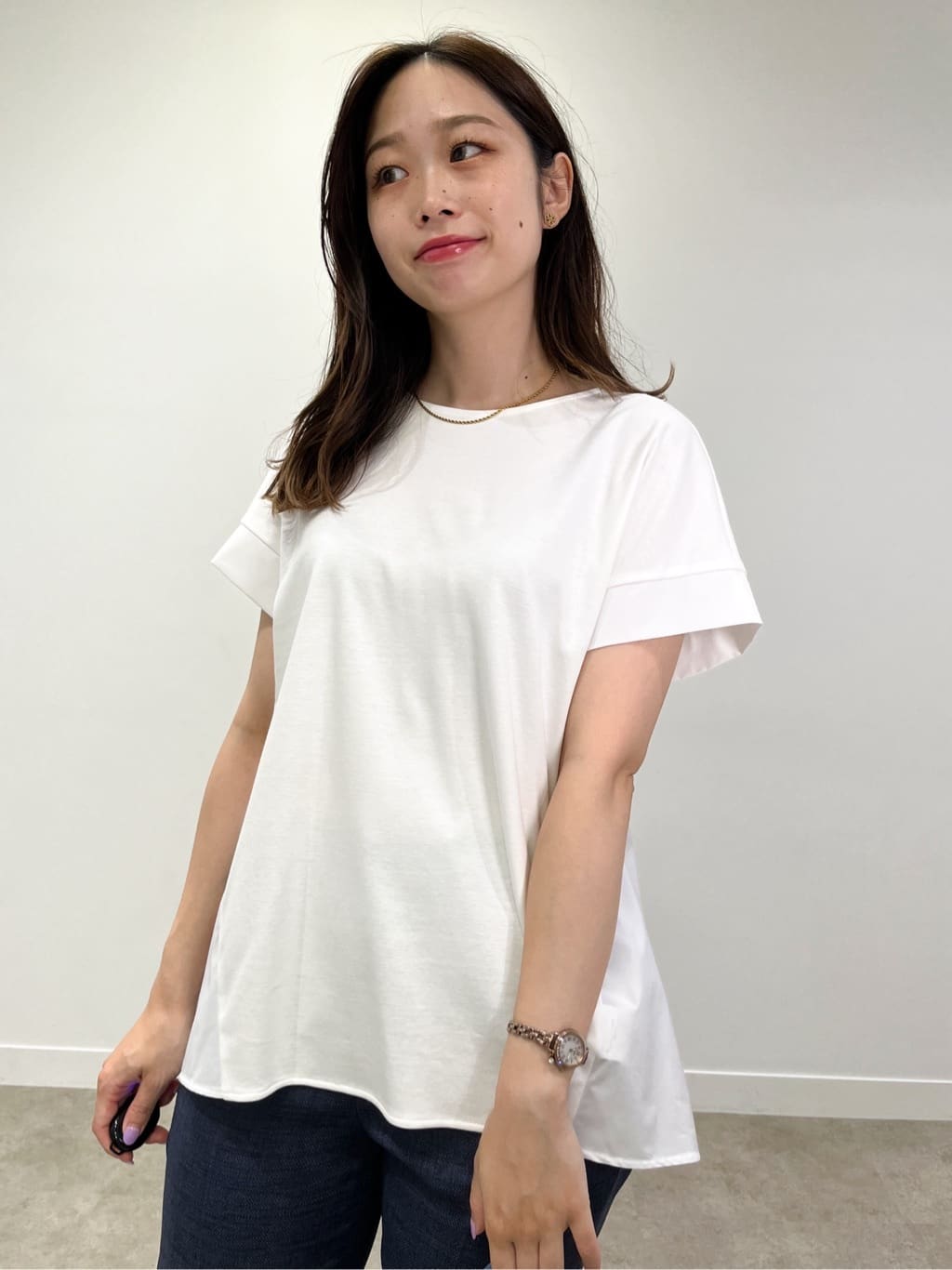 Saekoさんの「COUP DE CHANCE｜【洗える】着流しカーディガン」を使ったコーディネート