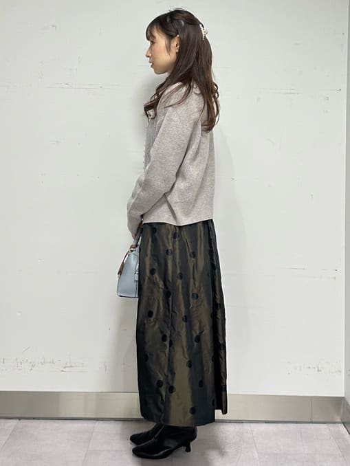 Miwaさんの「UNTITLED｜【日本製／2WAY衿】スタンドカラー ロングコート」を使ったコーディネート