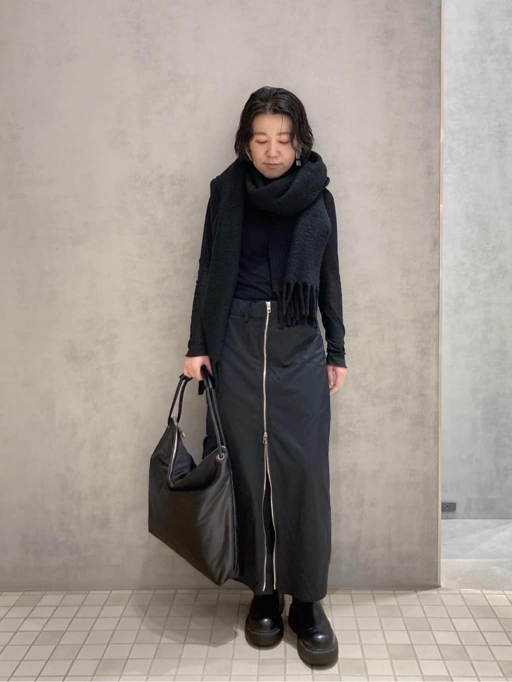 Cさんの「HIROKO HAYASHI｜ENORME（エノルメ）ショルダーバッグ」を使ったコーディネート