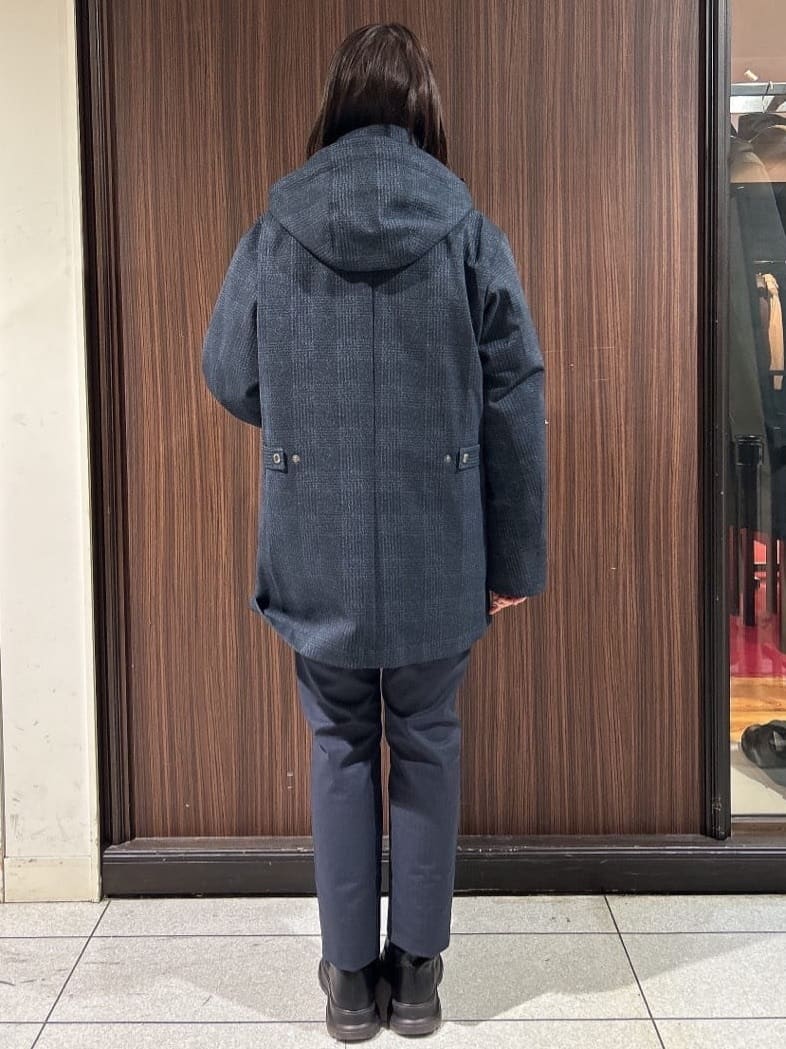 さやさんの「TAKEO KIKUCHI｜【全7サイズ&times;8色展開！】トップマルチヘリンボン パンツ」を使ったコーディネート