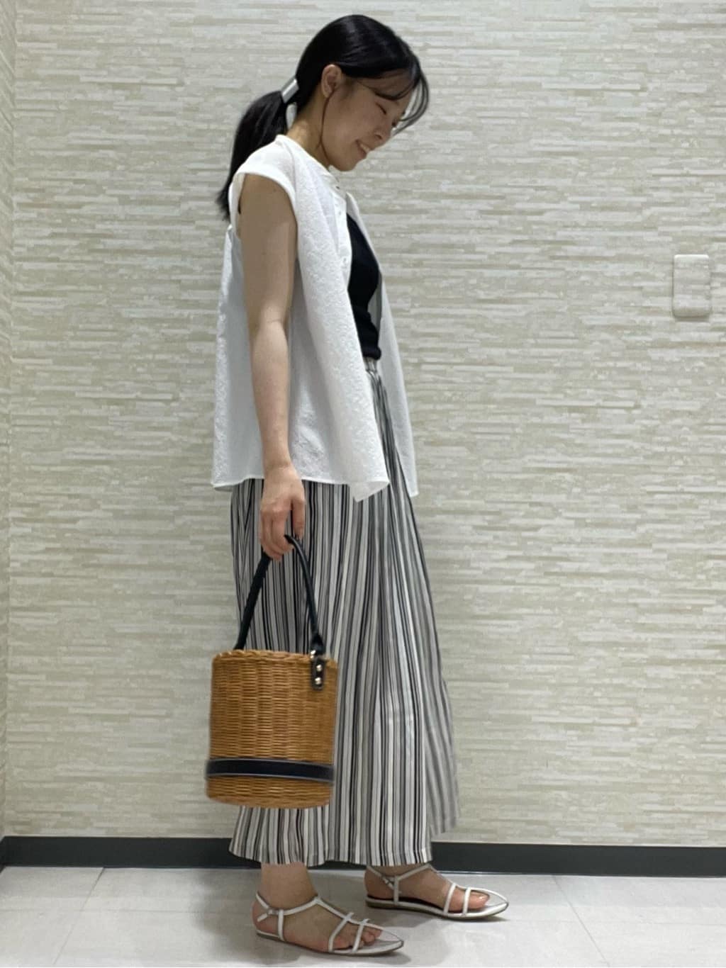 Kataさんの「UNTITLED｜リーベルラメベア天竺プルオーバファブリック」を使ったコーディネート
