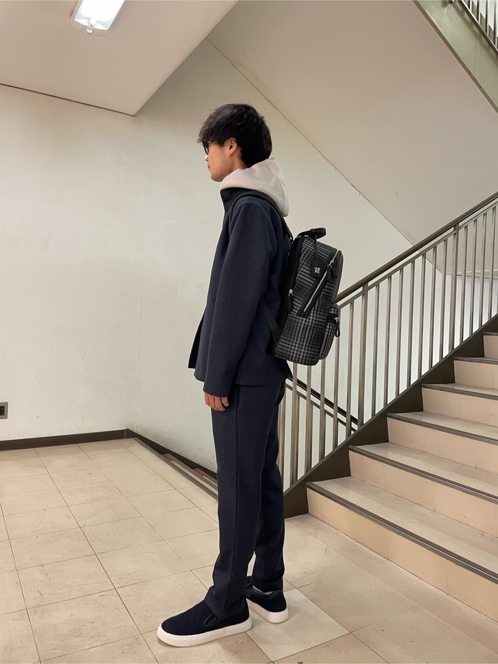 Okdさんの「TAKEO KIKUCHI｜【DOWN FABRIC】ダウンファブリック スタンドカラーブルゾン」を使ったコーディネート