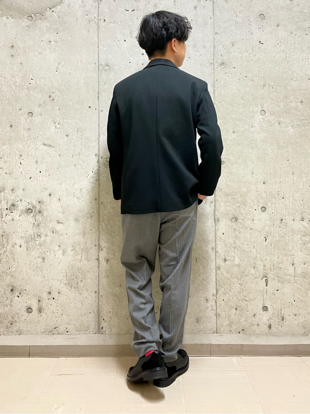 すずきさんの「TAKEO KIKUCHI｜【抗菌防臭】クロスウィーブ ジャケット」を使ったコーディネート