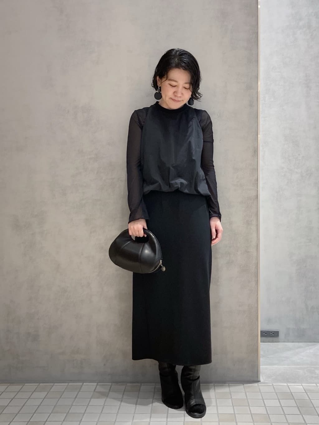 Cさんの「HIROKO HAYASHI｜◆LEO(レオ)クロワッサンバッグM」を使ったコーディネート