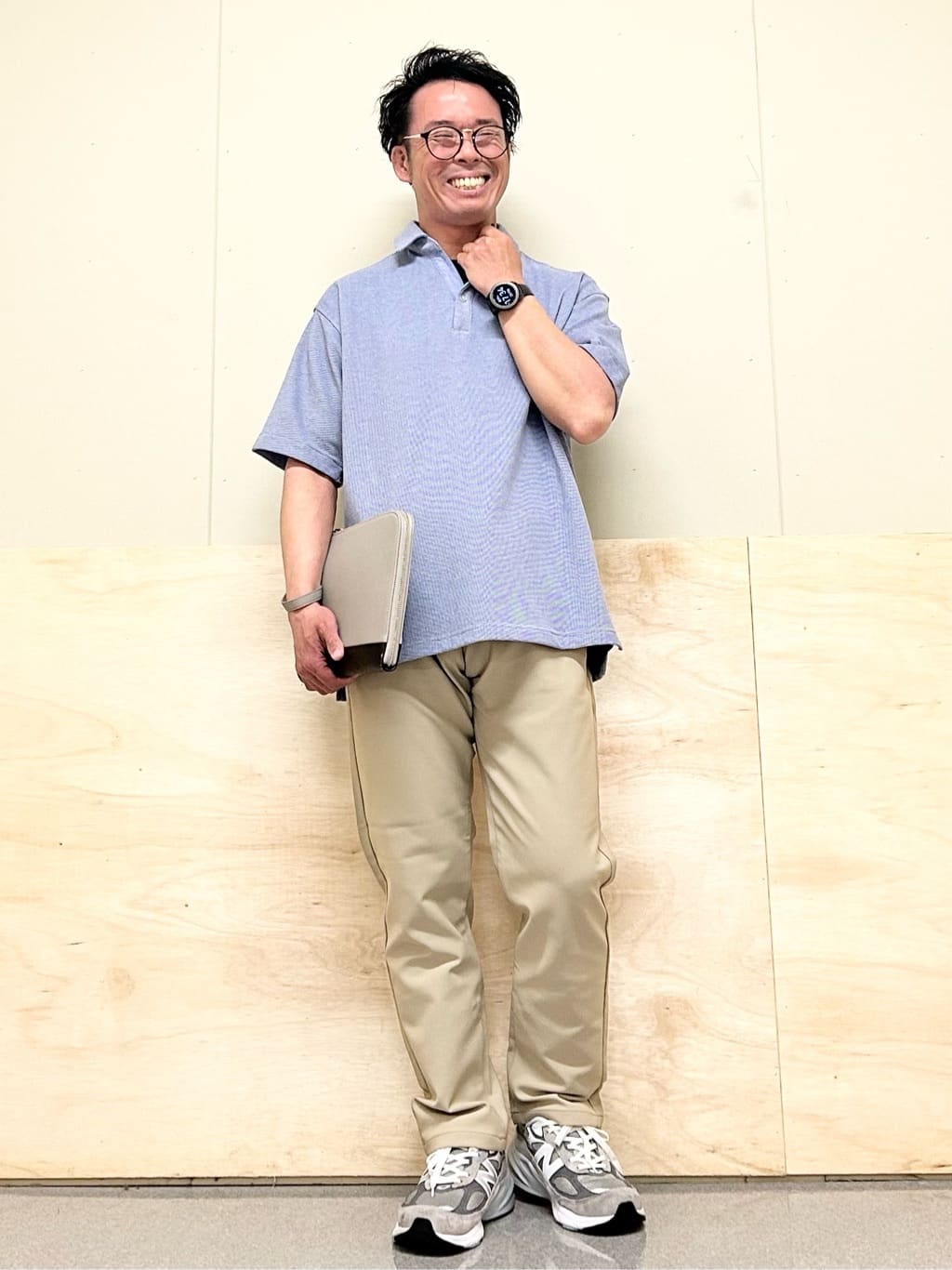 KENJI Iさんの「THE SHOP TK｜【ご好評につき再入荷！！】L字クラッチバッグ 冠婚葬祭/ビジネス/セレモニー/パーティー」を使ったコーディネート