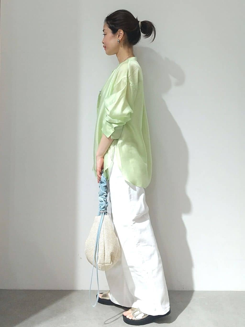 Matsuさんの「OPAQUE.CLIP｜リブタンクトップ【洗濯機洗い可】」を使ったコーディネート