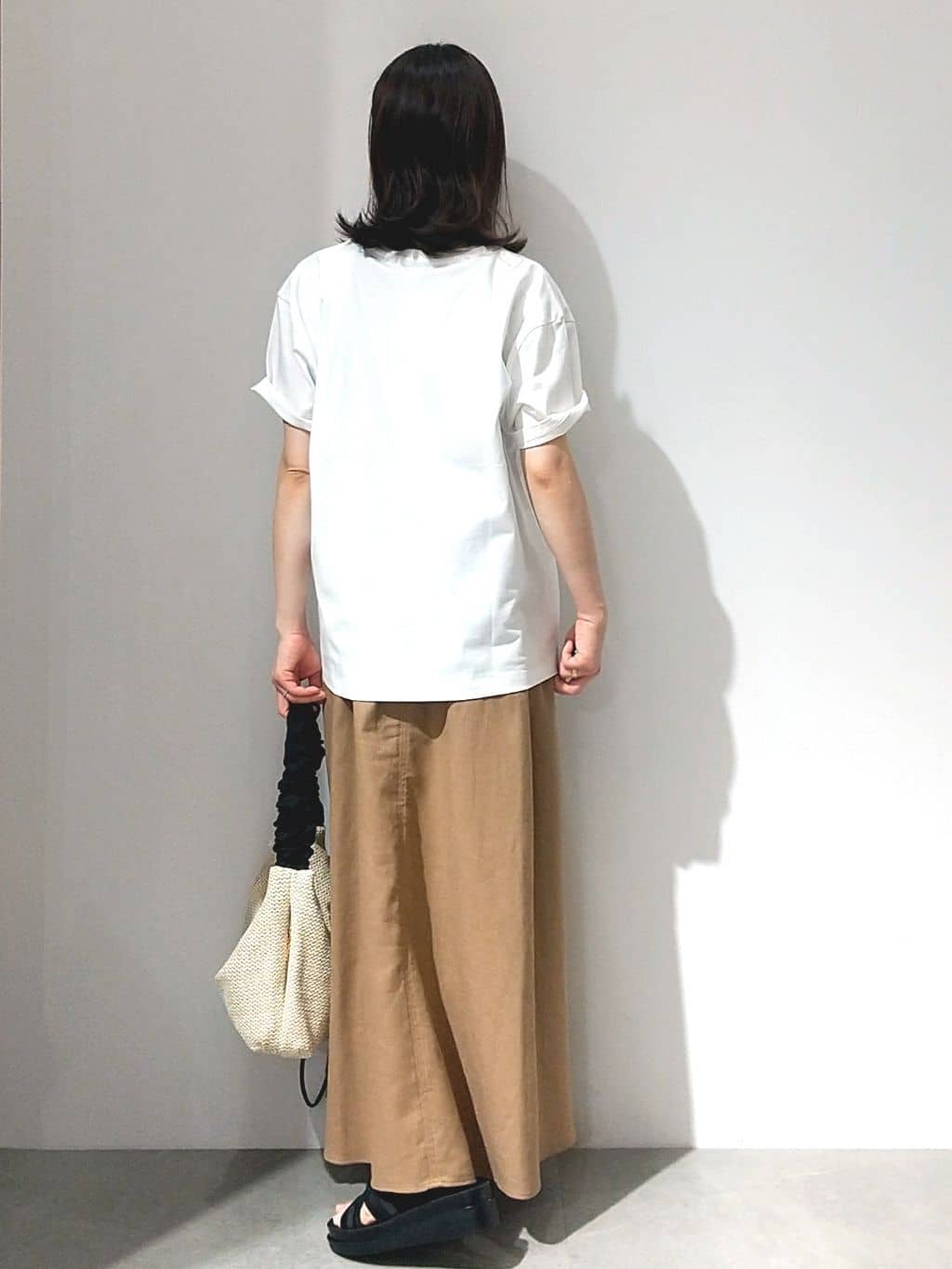 Matsuさんの「OPAQUE.CLIP｜リブタンクトップ【洗濯機洗い可】」を使ったコーディネート