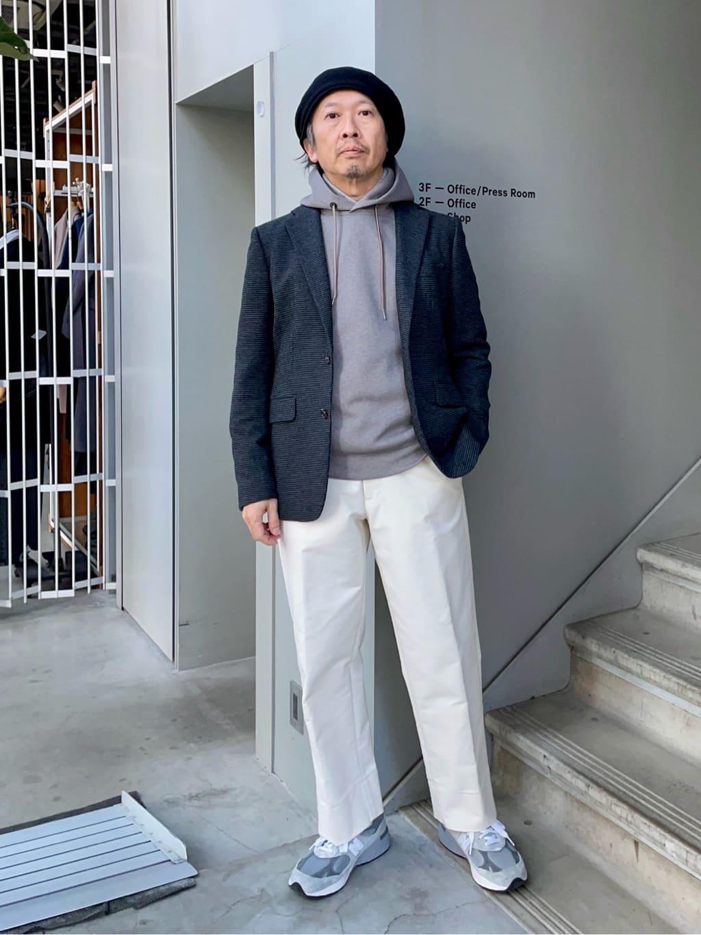 デザイナーTAKEman さんの「TAKEO KIKUCHI｜フルベジタンニンレザー バックパック」を使ったコーディネート