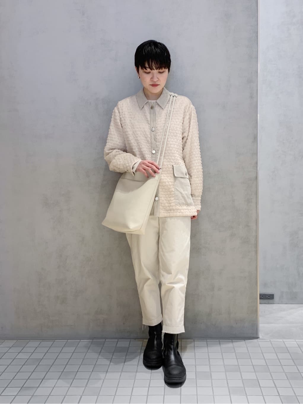 Iさんの「HIROKO HAYASHI｜UNITO（ウニート）ショルダーバッグ」を使ったコーディネート