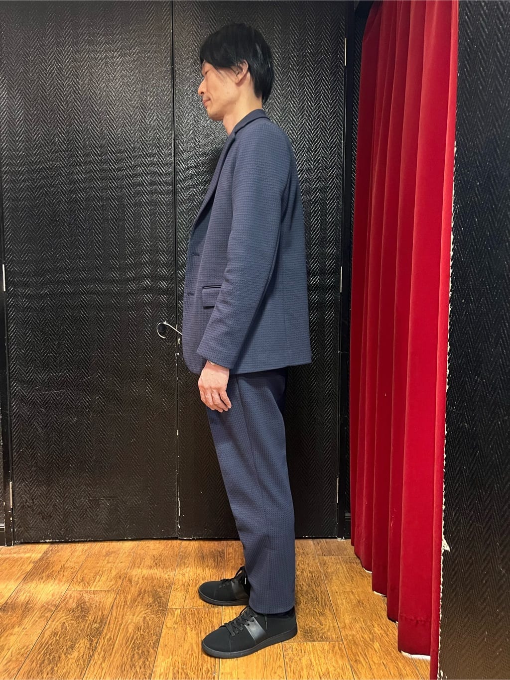  matsuさんの「TAKEO KIKUCHI｜【抗菌防臭】クロスウィーブ ジャケット」を使ったコーディネート