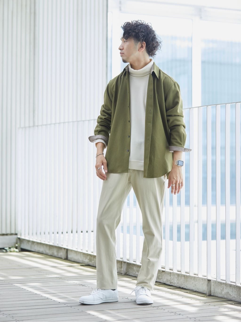中嶋弘樹さんの「TAKEO KIKUCHI｜」を使ったコーディネート
