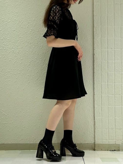 takeさんの「ESPERANZA｜厚底ヒールアップローファー」を使ったコーディネート