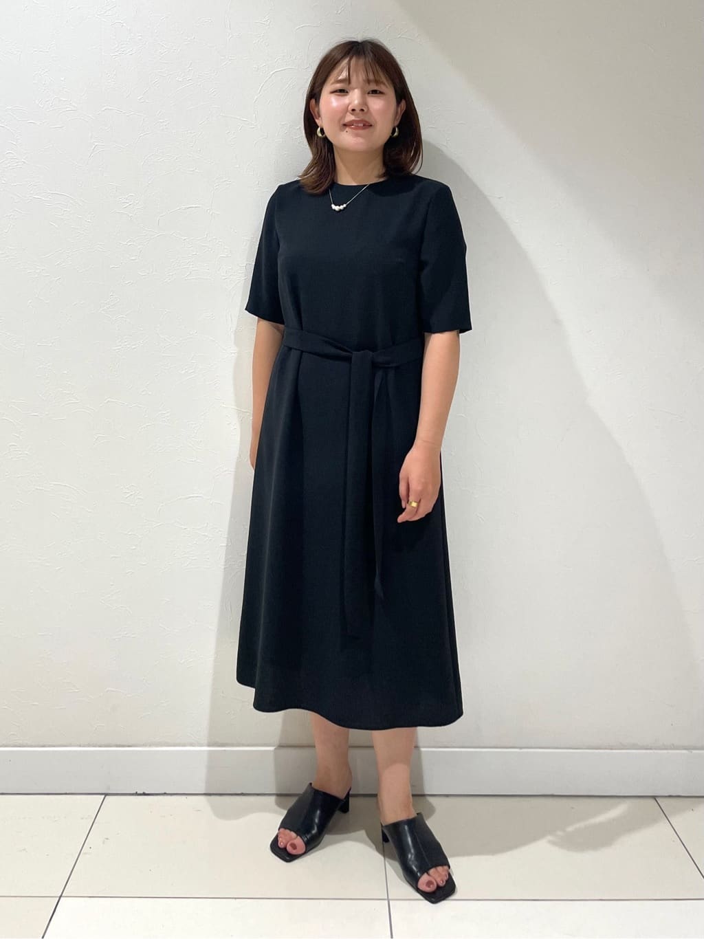 YUUKIさんの「INDIVI｜【セレモニーにおすすめ！】パール調トップネックレス」を使ったコーディネート