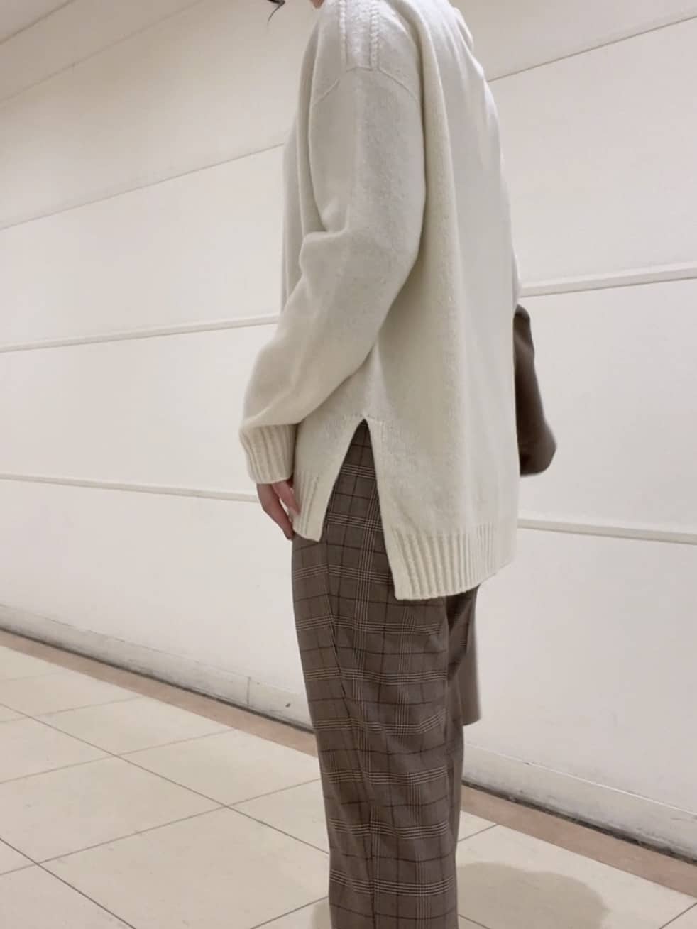 watanabeさんの「UNTITLED｜【日本製／2WAY衿】スタンドカラー ロングコート」を使ったコーディネート
