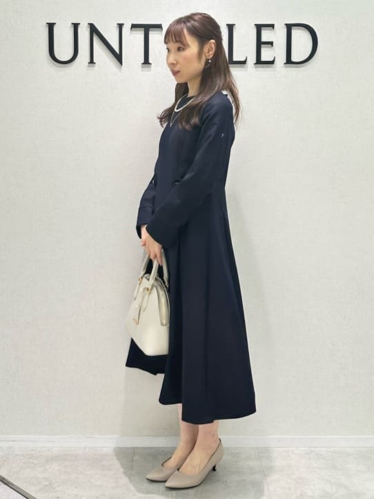Miwaさんの「UNTITLED｜【日本製／2WAY衿】スタンドカラー ロングコート」を使ったコーディネート
