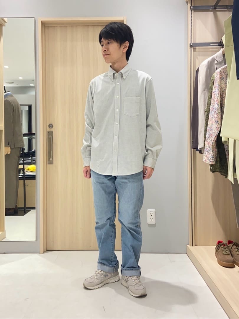 わいずみさんの「TAKEO KIKUCHI｜【撥水】ライトウェイト バックパック」を使ったコーディネート