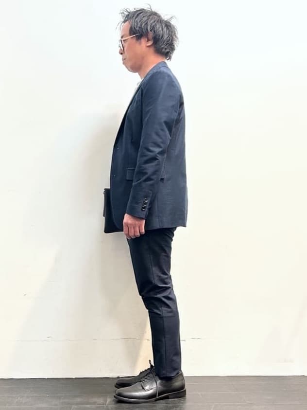 KENJI Iさんの「THE SHOP TK｜2WAYクラッチバッグ【冠婚葬祭/ビジネス/セレモニー/パーティー】」を使ったコーディネート