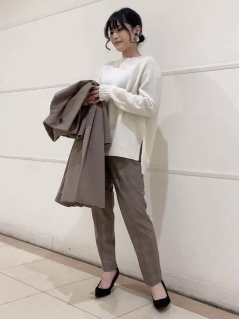 watanabeさんの「UNTITLED｜【日本製／2WAY衿】スタンドカラー ロングコート」を使ったコーディネート