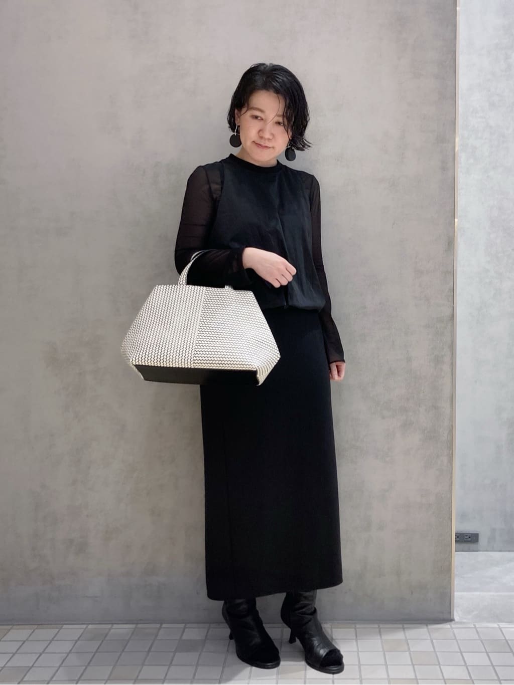 Cさんの「HIROKO HAYASHI｜OTTICA（オッティカ）ハンドトートバッグS」を使ったコーディネート