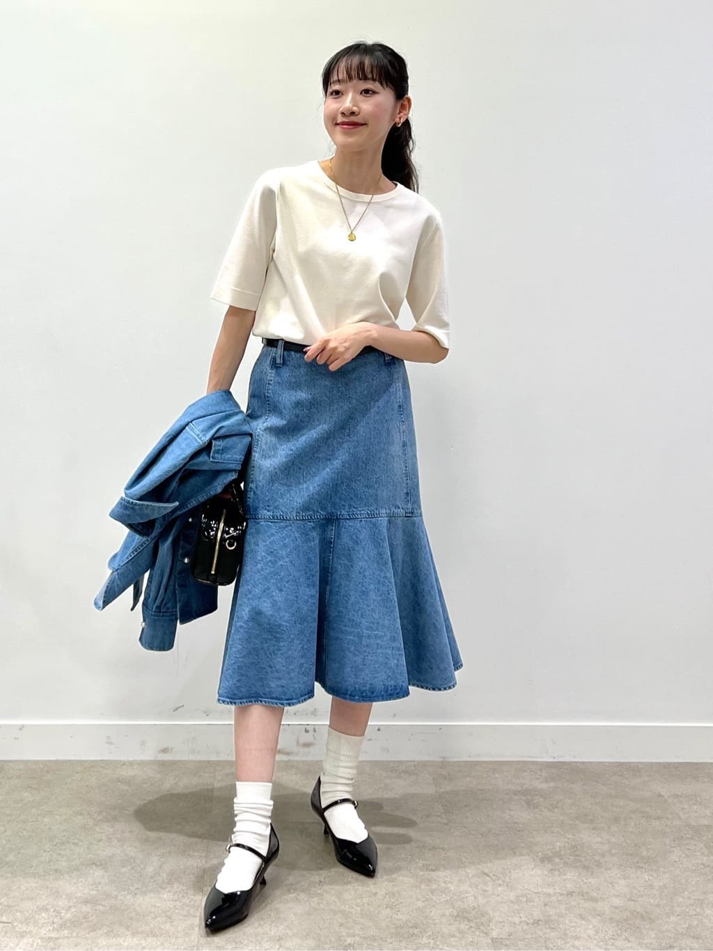 kaaiさんの「UNTITLED｜【追加5/本革/日本製】フリーフックベルト」を使ったコーディネート