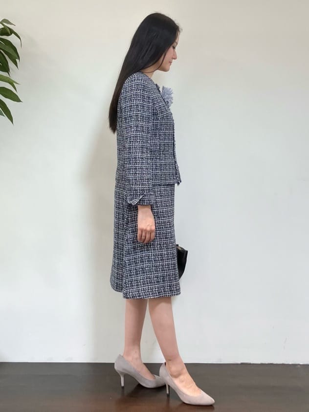 カレンさんの「UNTITLED｜【追加/日本製】ブーケフラワーコサージュ」を使ったコーディネート