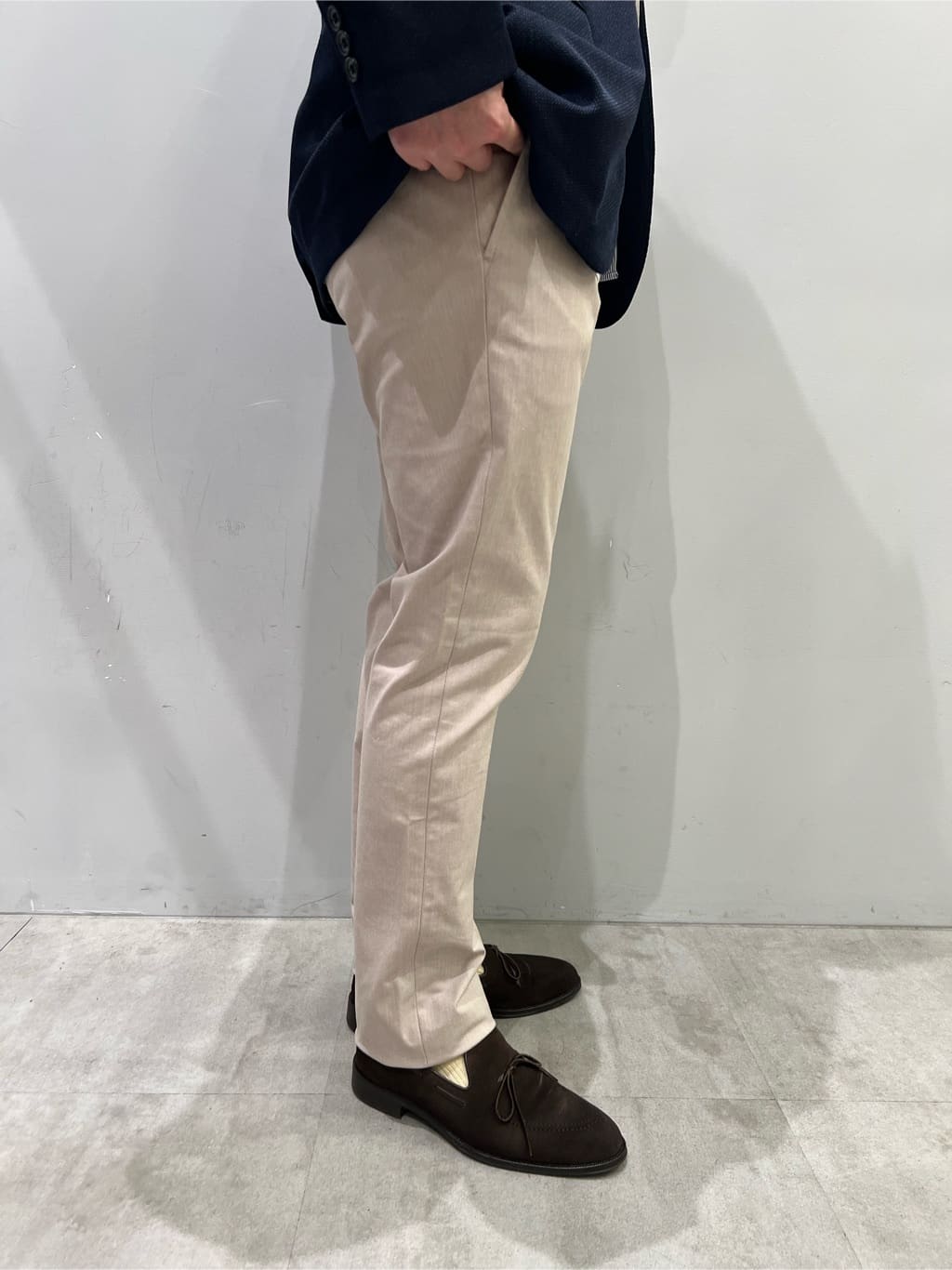 SHOTAさんの「TAKEO KIKUCHI｜【全7サイズ&times;8色展開！】トップマルチヘリンボン パンツ」を使ったコーディネート