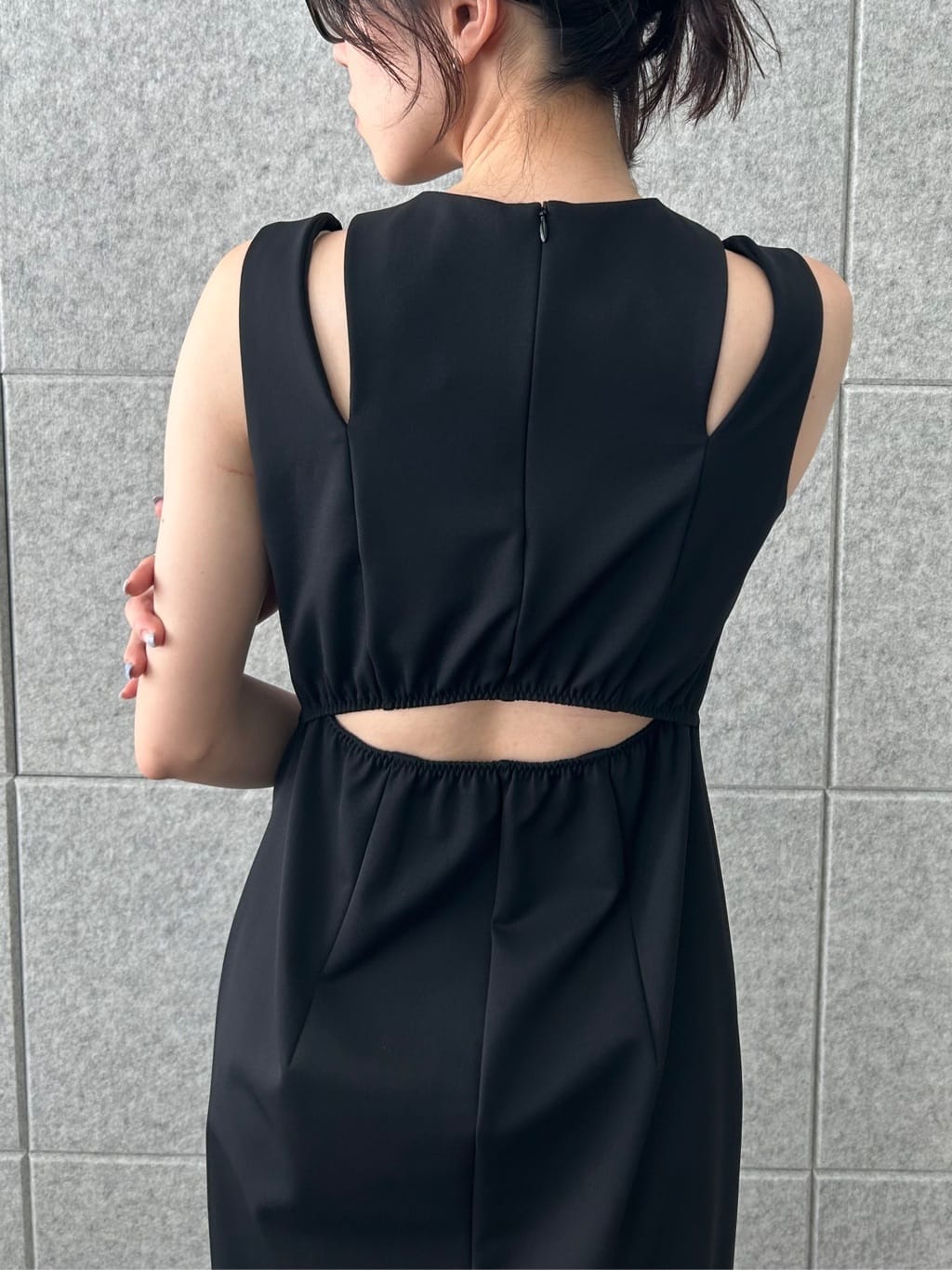 honoka Aさんの「CODE A｜slit jersey dress」を使ったコーディネート