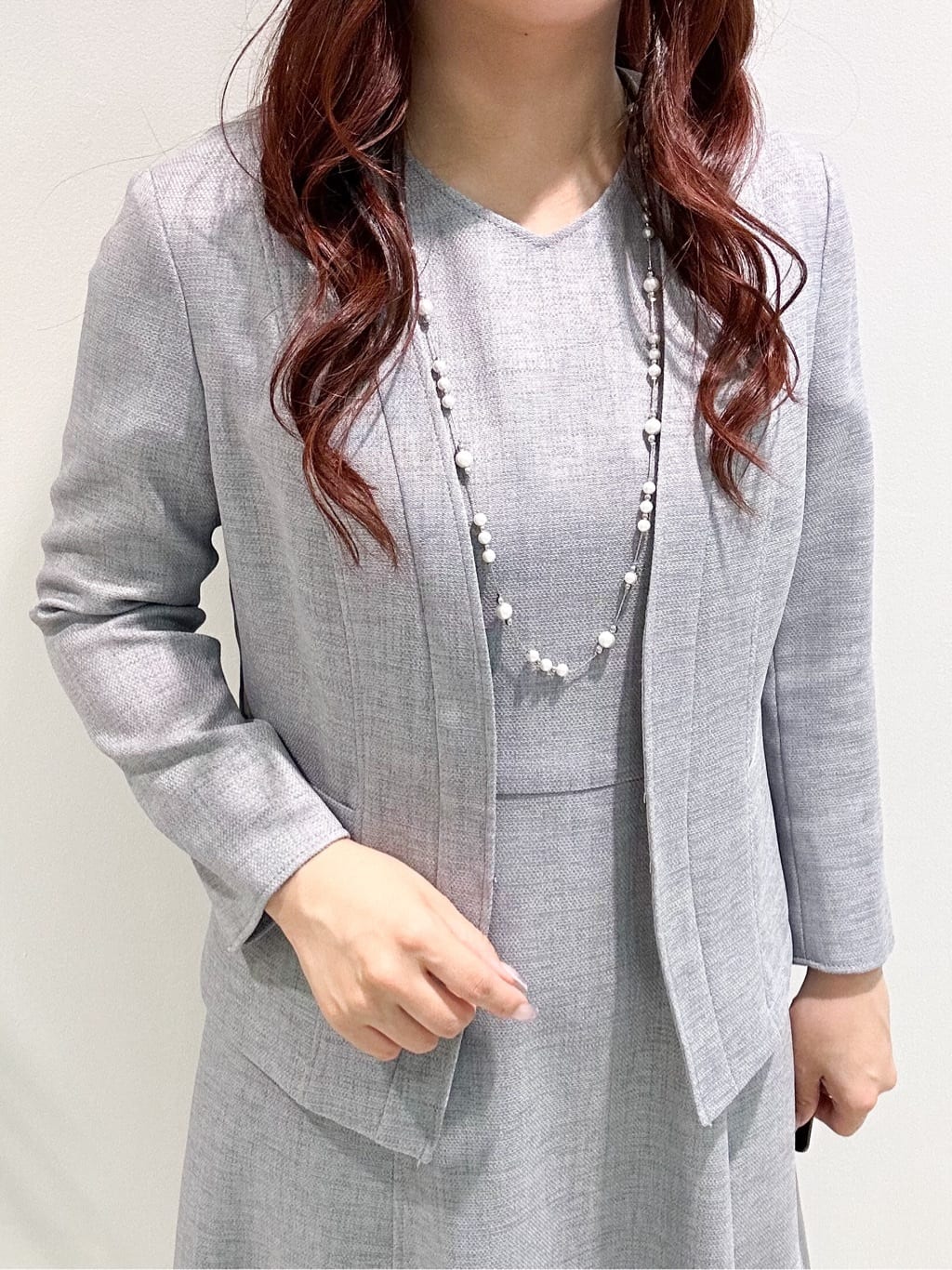 Hitomiさんの「COUP DE CHANCE｜【2WAY/通勤/セレモニー】クローチェバッグ」を使ったコーディネート