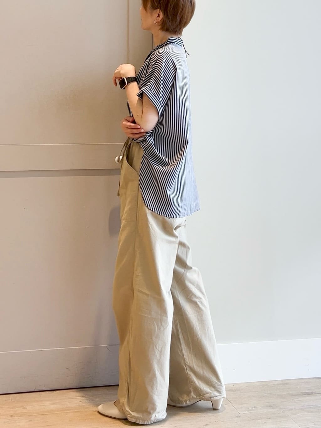 yamakoさんの「grove｜＜Lee&times;grove（別注色あり）＞ PAINTER PANTS」を使ったコーディネート