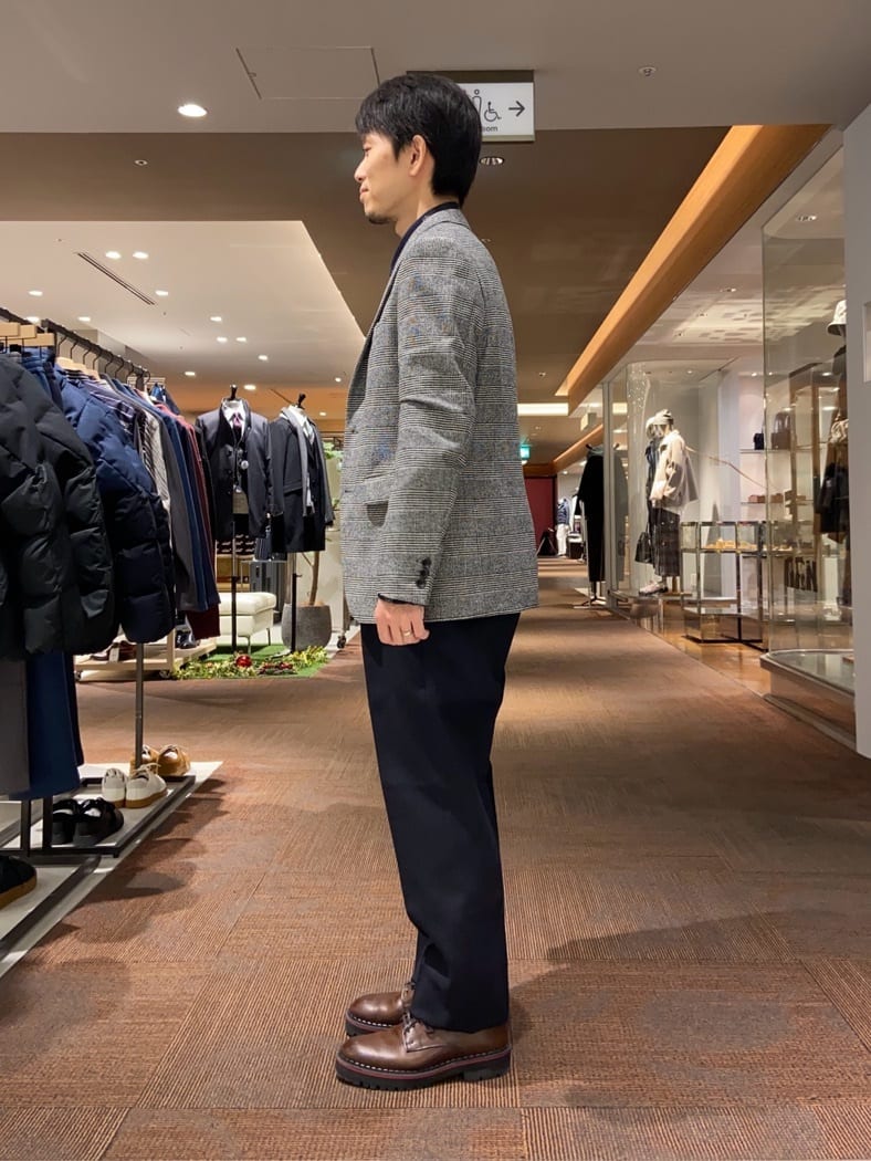 わいずみさんの「TAKEO KIKUCHI｜40ct&525 厚底プレーントゥシューズ」を使ったコーディネート