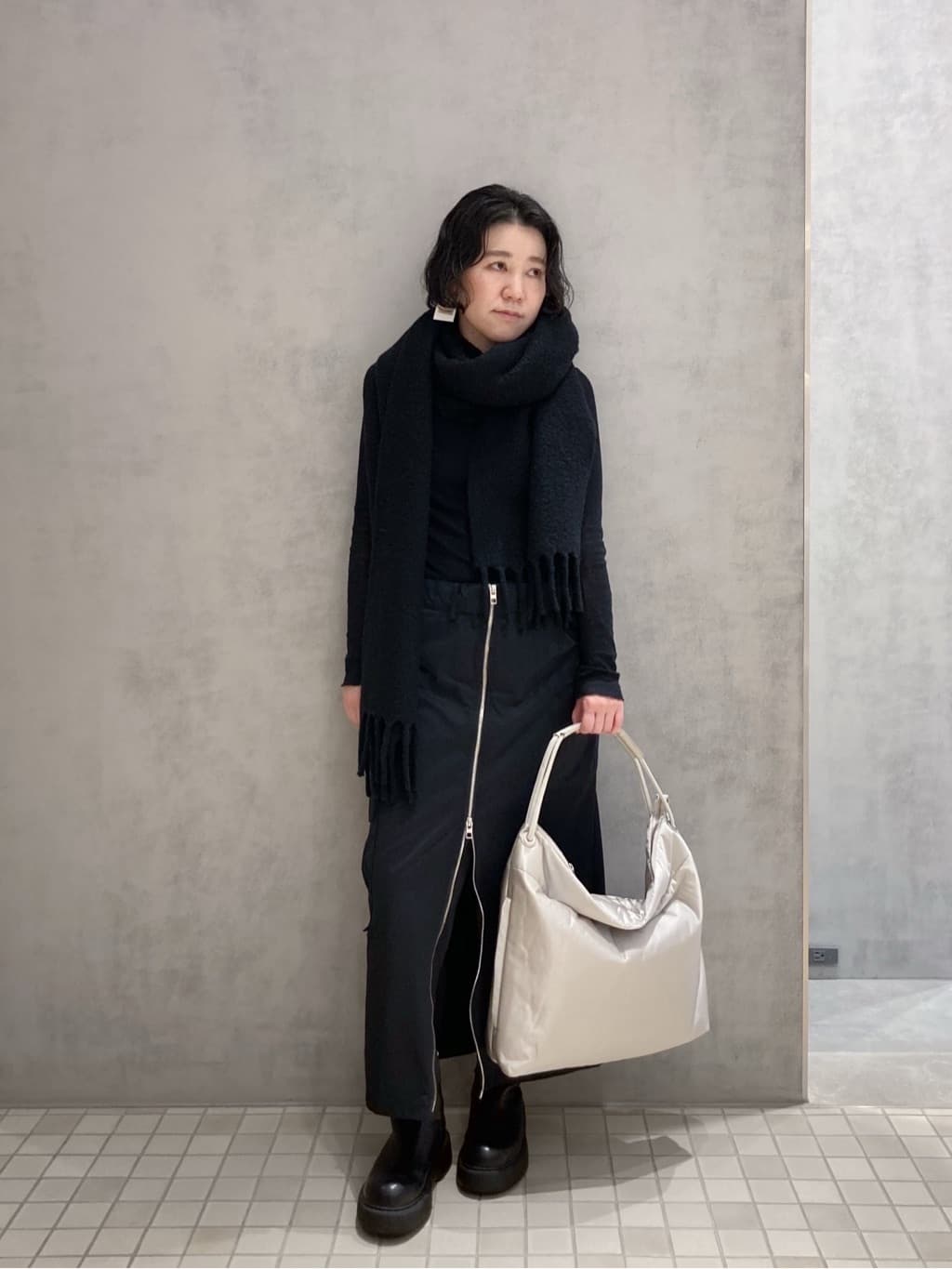 Cさんの「HIROKO HAYASHI｜ENORME（エノルメ）ショルダーバッグ」を使ったコーディネート