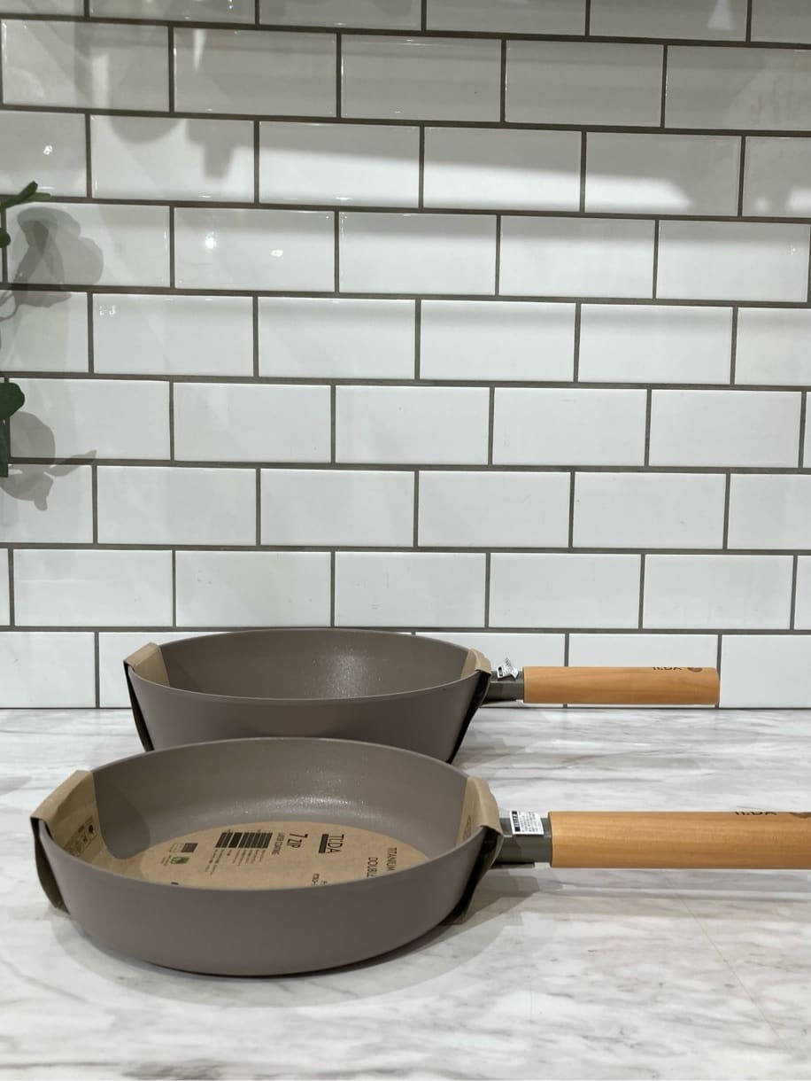 kuuuちゃんさんの「212 KITCHEN STORE｜チタン＆ダイヤモンドＷコーティング フライパン24cm GY ＜TI：DA ティーダ＞」を使ったコーディネート