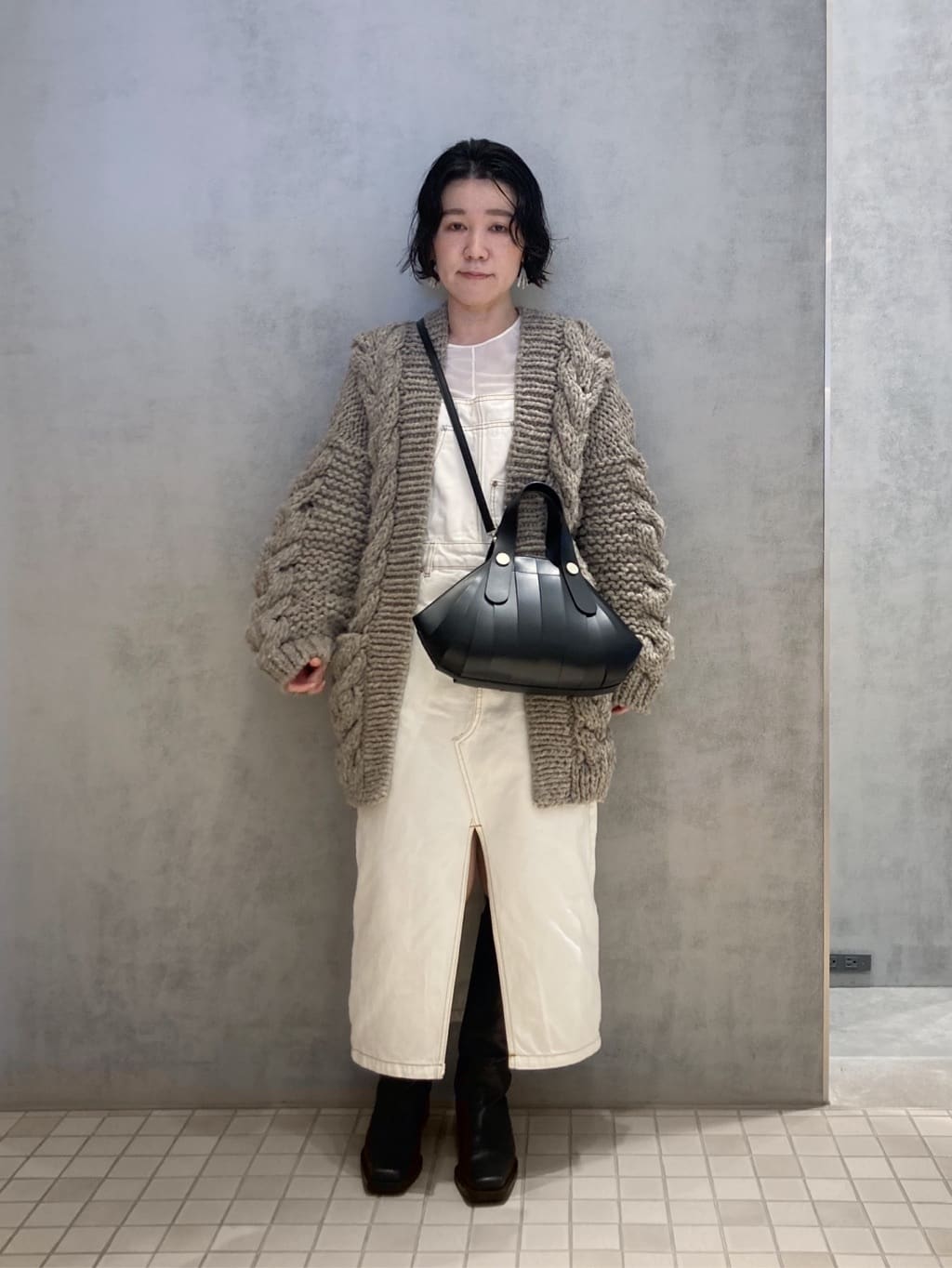 Cさんの「HIROKO HAYASHI｜OSSO VIVO（オッソ ヴィーヴォ）2WAYハンドバッグ」を使ったコーディネート