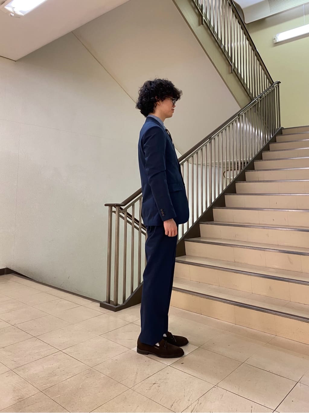 キムラさんの「TAKEO KIKUCHI｜【抗菌防臭】COOL DOTS（R）ドビープリント ジャケット」を使ったコーディネート