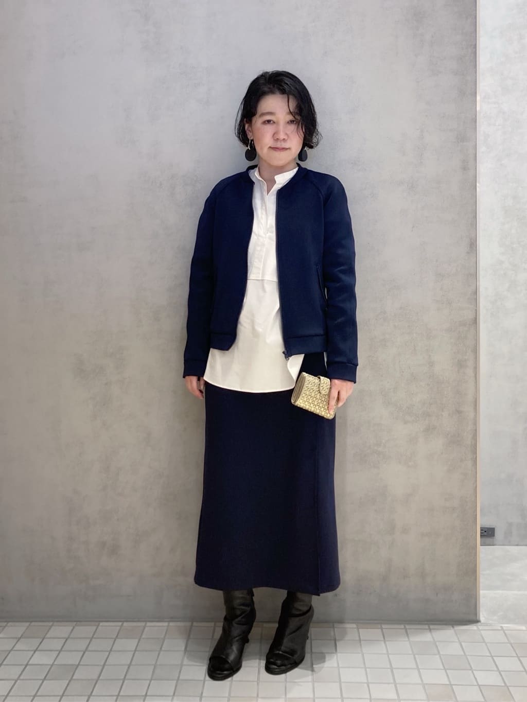Cさんの「HIROKO HAYASHI｜GIRASOLE（ジラソーレ）薄型二つ折り財布」を使ったコーディネート