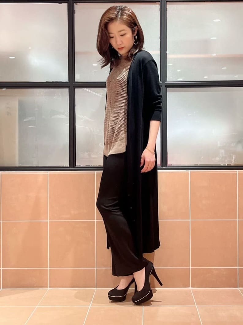 kaoriさんの「ESPERANZA｜2WAY超ハイヒール厚底パンプス」を使ったコーディネート