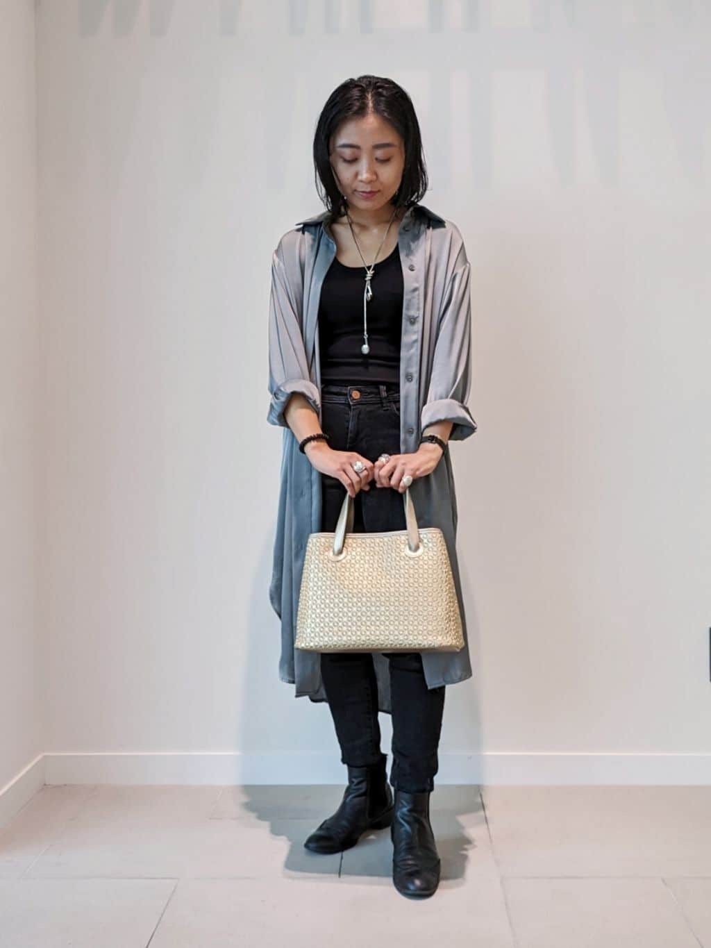 MTさんの「HIROKO HAYASHI｜GIRASOLE（ジラソーレ）ハンドトートバッグ」を使ったコーディネート