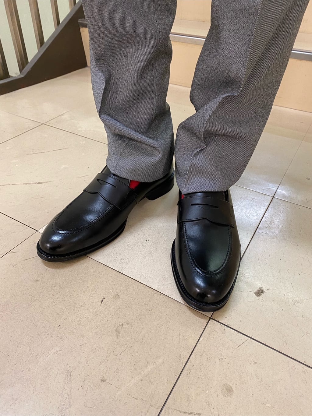 キムラさんの「TAKEO KIKUCHI｜コインローファー」を使ったコーディネート