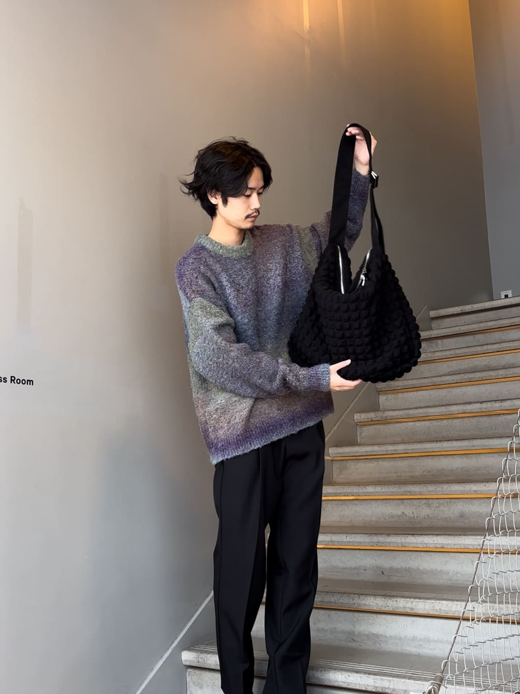 北浦歩大さんの「tk.TAKEO KIKUCHI｜アソートセットアップ」を使ったコーディネート