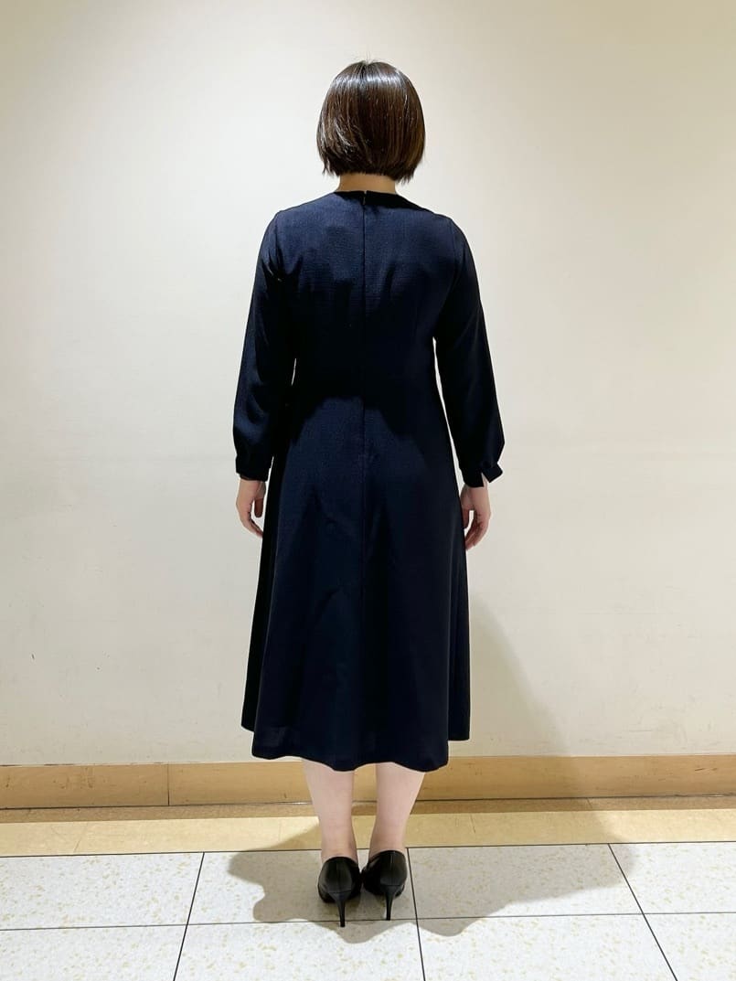 Ryoさんの「INDIVI｜【セレモニーにおすすめ！】パール調トップネックレス」を使ったコーディネート
