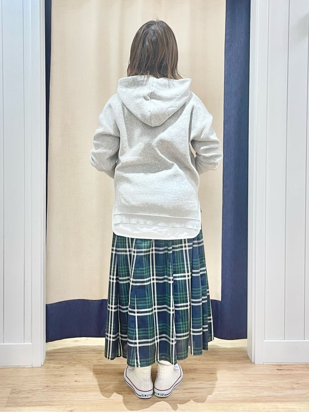 Akiさんの「Dessin｜【CONVERSE/コンバース】ハイカット」を使ったコーディネート