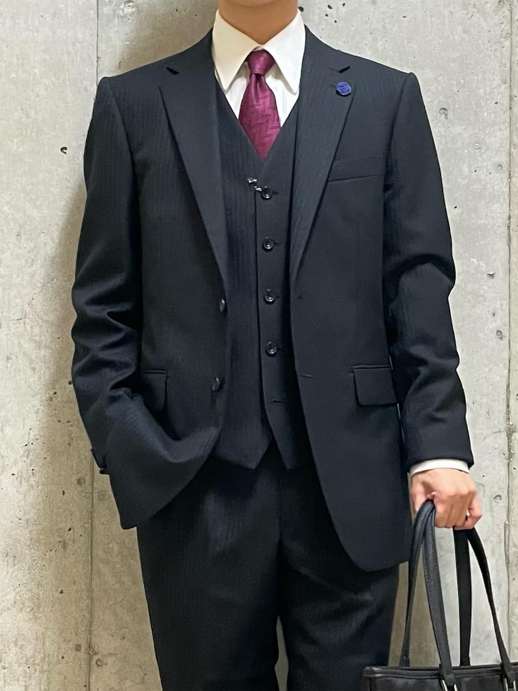 すずきさんの「TAKEO KIKUCHI｜【Made in JAPAN】ドビーストライプ ドレス シャツ」を使ったコーディネート