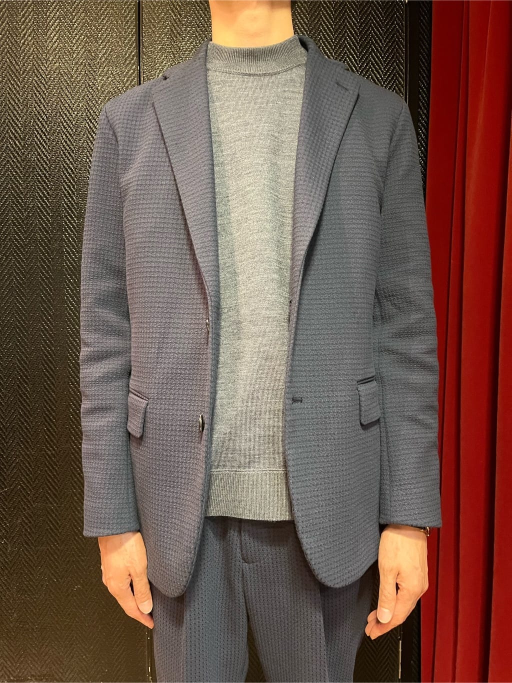  matsuさんの「TAKEO KIKUCHI｜【抗菌防臭】クロスウィーブ ジャケット」を使ったコーディネート
