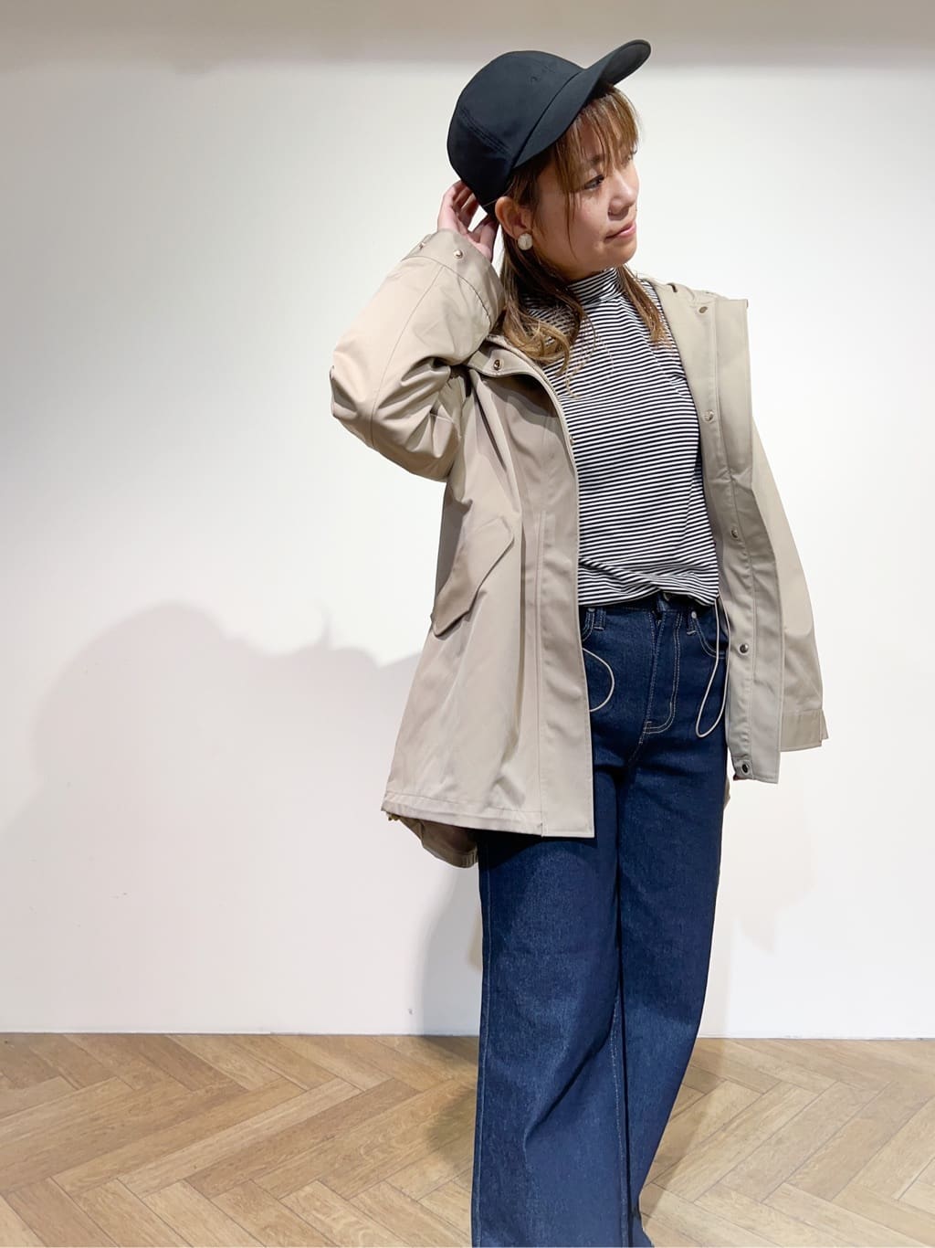 meeさんの「OPAQUE.CLIP｜CONVERSE キャンバス オールスター HI」を使ったコーディネート