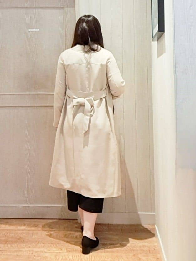 mariさんの「SHOO･LA･RUE｜【通勤/デイリー/セットアップ可】マルチに使える カットジョーゼット ワイドパンツ」を使ったコーディネート
