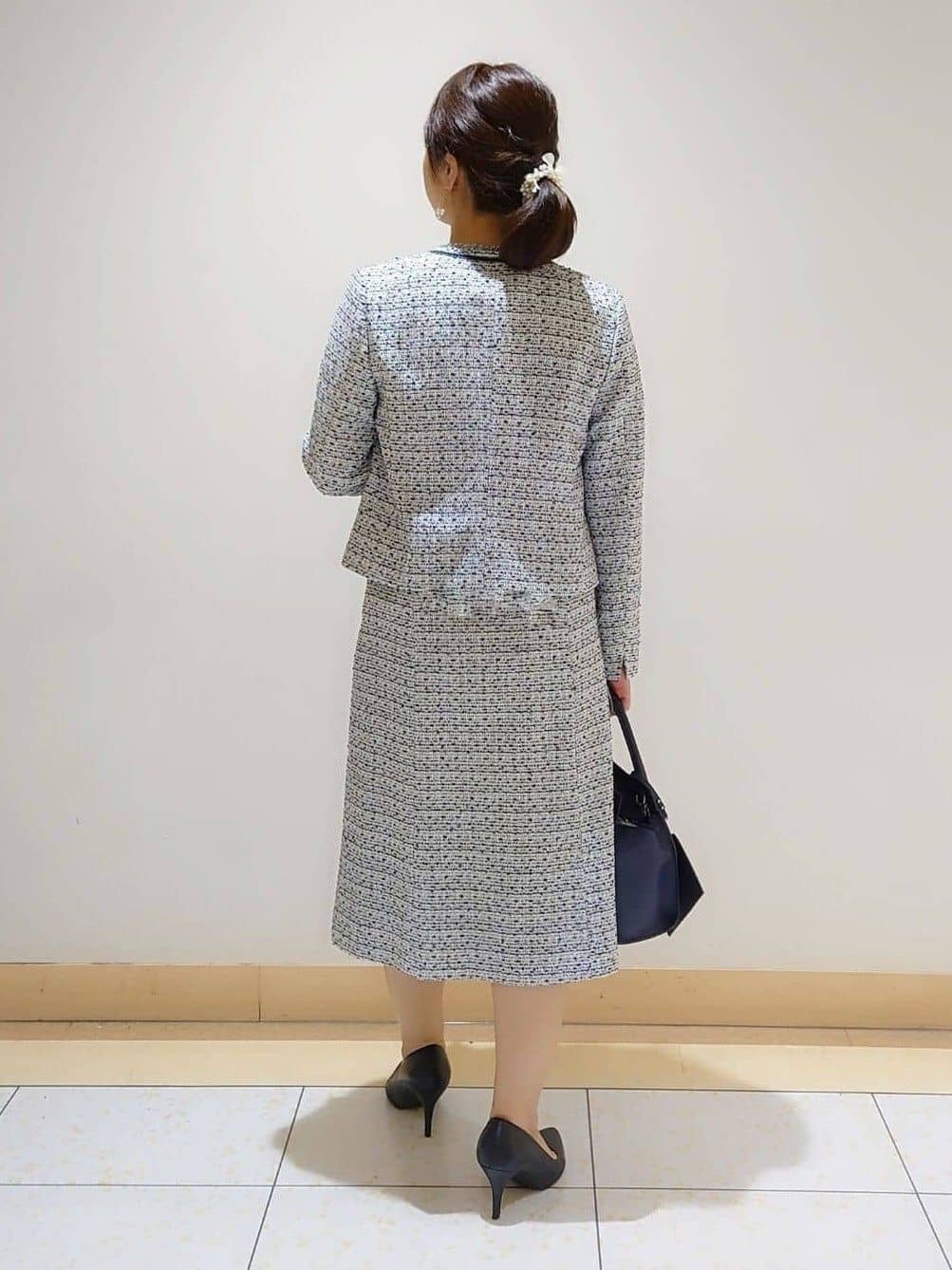 TOMOMIさんの「INDIVI｜◆【合皮／マルチWAY／サブバッグ付】ミニショルダーバッグ」を使ったコーディネート