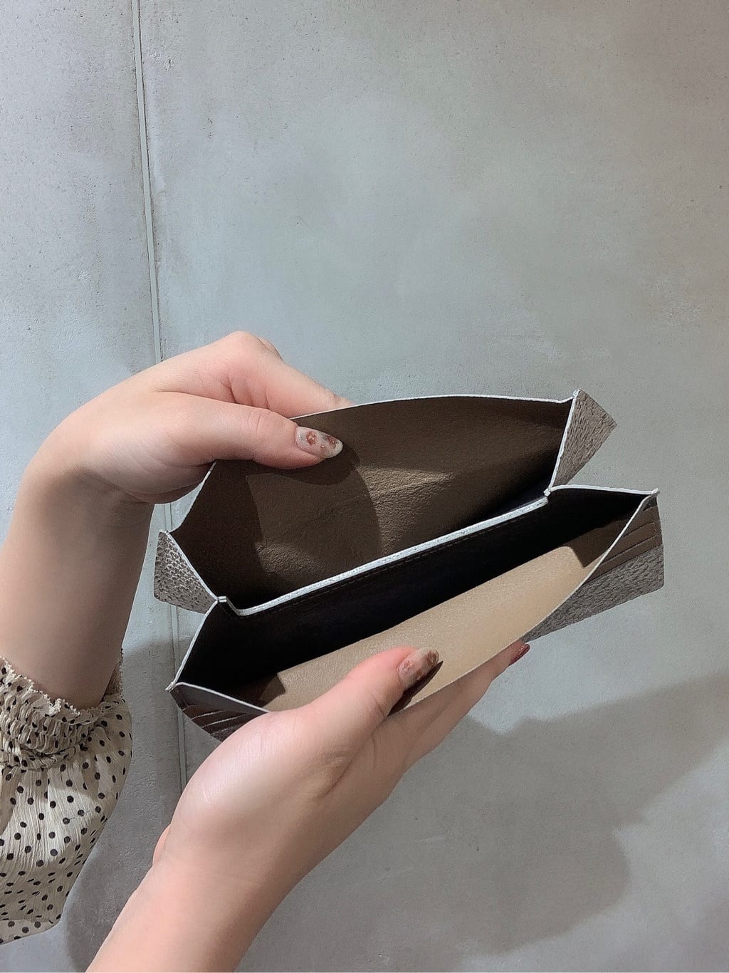 mさんの「HIROKO HAYASHI｜DAMASCO（ダマスコ）長財布スリム」を使ったコーディネート
