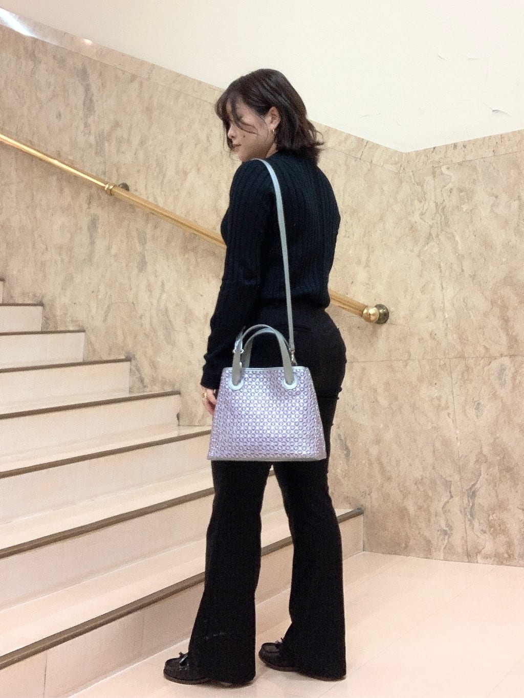 mさんの「HIROKO HAYASHI｜GIRASOLE（ジラソーレ）2wayショルダーバッグ」を使ったコーディネート