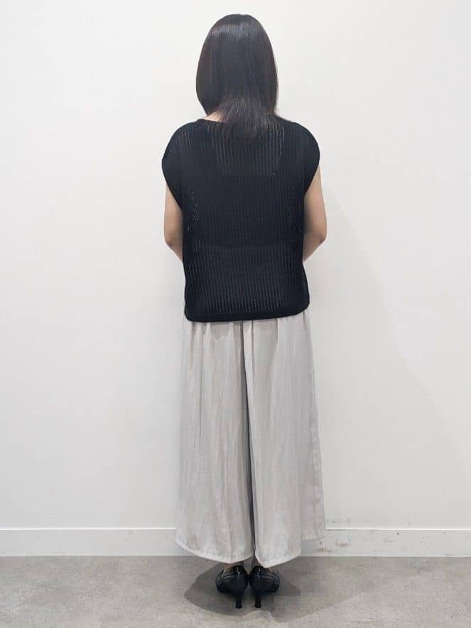 konoさんの「COUP DE CHANCE｜【洗える/日本製】ベアトップ風キャミソール」を使ったコーディネート